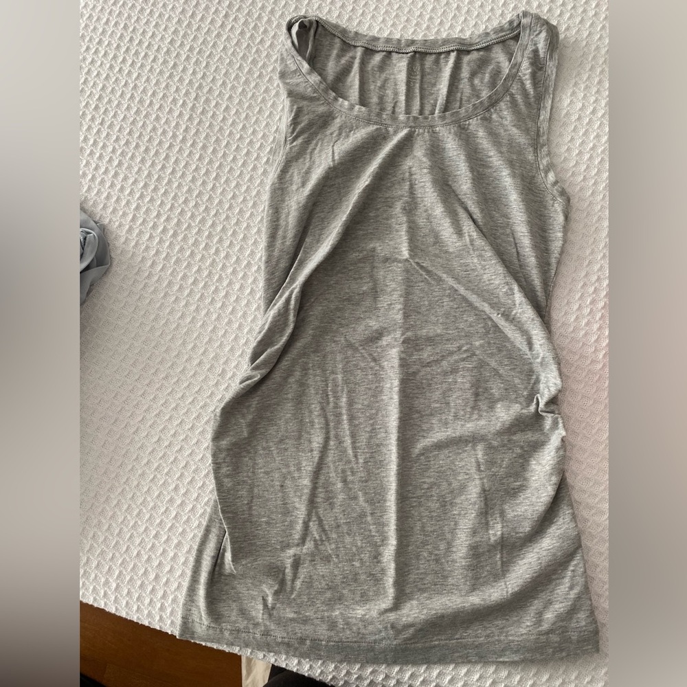 Two Gap maternity tanks